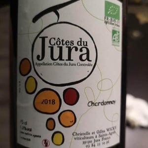 Chardonnay - Gilles Wicky - Christelle & Gilles Wicky -2018