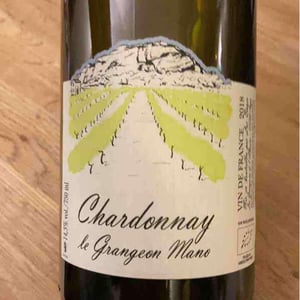 Chardonnay Le Grangeon Mano 2018 - Les Grangeons de l'Albarine - Luc Bauer