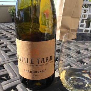 Chardonnay Pied de Cuve - Little Farm Winery - Rhys Pender & Alishan Driediger 