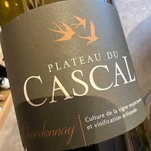 Chardonnay - Plateau Du Cascal - sofi-bataillard-et-julien-veyret
