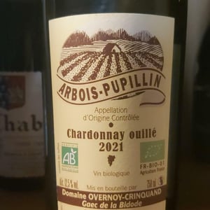 Chardonnay Vieille Vigne - Overnoy-Crinquand - mickael-romaric-crinquand -2017