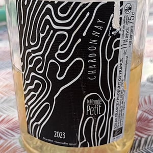 Chardonnay - Le Monde est Petit - Arnaud Legros & Hervé Cormier 