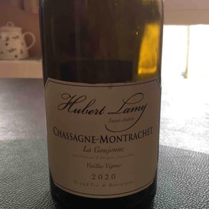 Chassagne-Montrachet La Goujonne Vieilles Vignes - Domaine Hubert Lamy - olivier-et-karine-lamy -2020
