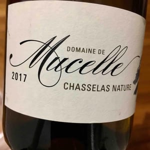 Chasselas Nature - Domaine De Mucelle - frederic-pericard