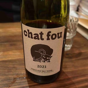Domaine Eric Texier - Laurence et Eric Texier - Chat Fou