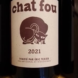 Chat Fou - Domaine Eric Texier - Laurence et Eric Texier 