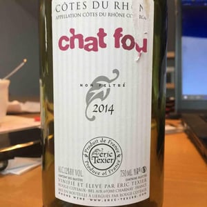 Domaine Eric Texier - Laurence et Eric Texier - Chat Fou