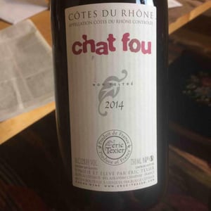 Domaine Eric Texier - Laurence et Eric Texier - Chat Fou