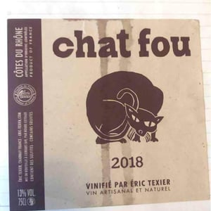 Domaine Eric Texier - Laurence et Eric Texier - Chat Fou