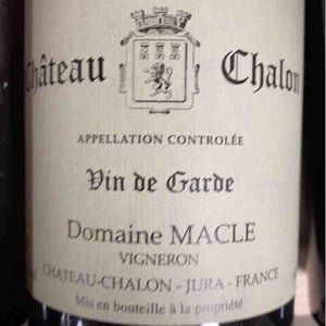 Château-Chalon - Domaine Macle - laurent-jean-macle