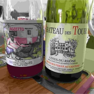 "Château des Tours" - Côtes-du-Rhône - Rouge - Château Rayas - Château des Tours - Château de Fonsalette - emmanuel-reynaud