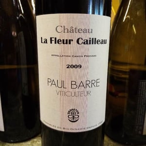Château La Fleur Cailleau - Vignoble Paul Barre - edith-gabriel-barre -2009