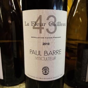 Château La Fleur Cailleau - Vignoble Paul Barre - edith-gabriel-barre -2009