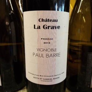 Chateau La Grave - Vignoble Paul Barre - edith-gabriel-barre