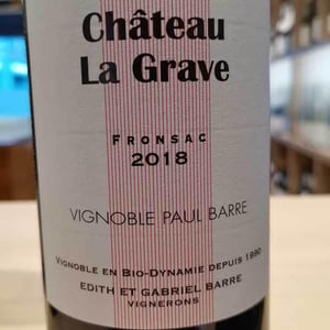 Chateau La Grave - Vignoble Paul Barre - edith-gabriel-barre