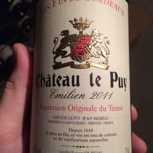 Château le Puy - Jean-Pierre & Pascal Amoreau - Emilien