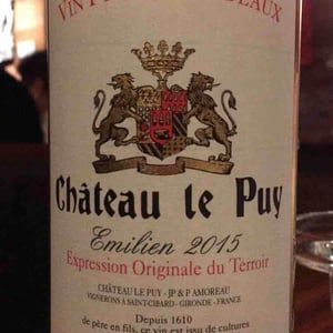 Château le Puy - Jean-Pierre & Pascal Amoreau - Emilien