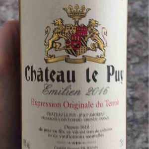 Château le Puy - Jean-Pierre & Pascal Amoreau - Emilien