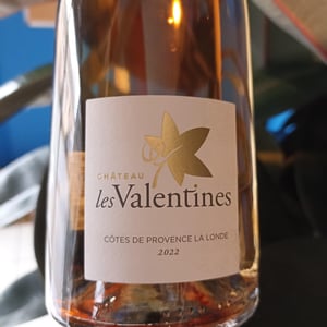Château Les Valentines rosé - Château Les Valentines - Famille Pons-Massenot -2022