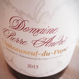 Châteauneuf-du-Pape - Domaine Pierre André - jacqueline-andre -2017