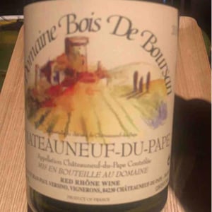 Châteauneuf-du-Pape - Domaine Bois De Boursan - Jean & Jean-Paul Versino 