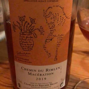 Chemin Du Rimlen Maceration - Domaine Brand & Fils - Philippe Brand 