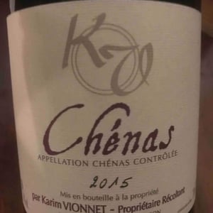 Karim Vionnet - Karim Vionnet - Chenas