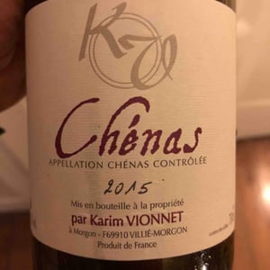 Karim Vionnet - Karim Vionnet - Chenas