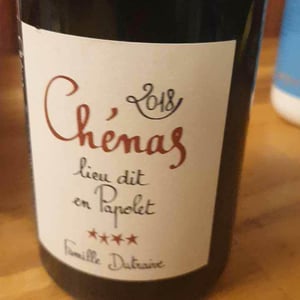 Chénas Lieu dit en Papolet - Domaine de la Grand'Cour - Jean-Louis Dutraive 