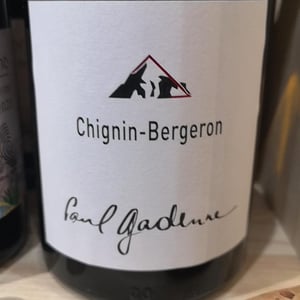 Chignin-Bergeron - Domaine Paul Gadenne - Paul Gadenne 