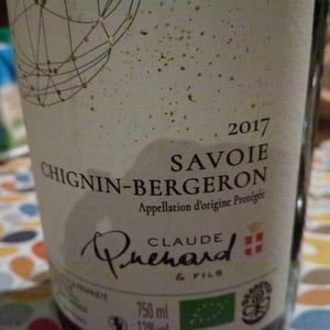 Chignin Bergeron - Claude Quenard et Fils - claude-quenard-fils