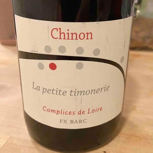 Chinon La Petite Timonerie - Complices de Loire - francois-xavier-bare