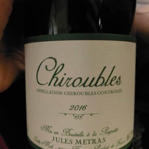 Chiroubles 2016
