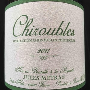 Chiroubles - Jules Métras - Jules Métras 