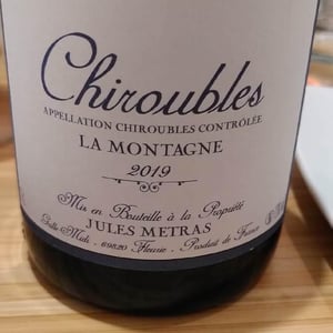 Chiroubles - Jules Métras - Jules Métras 