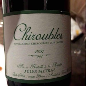 Jules Métras - Jules Métras - Chiroubles