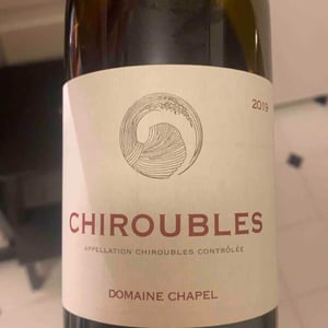 Chiroubles - Domaine Chapel - David Chapel & Michele Smith-Chapel -2019