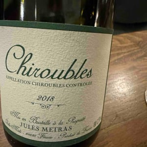 Chiroubles - Jules Métras - Jules Métras 
