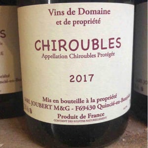 Chiroubles - Domaine Marcel Joubert - carine-joubert