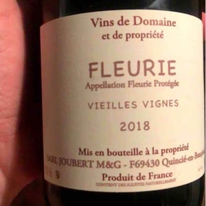 Domaine Marcel Joubert - Carine Joubert - Chiroubles