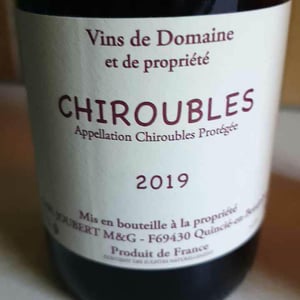 Chiroubles - Domaine Marcel Joubert - Carine Joubert 