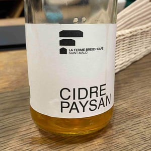 Cidre Paysan - 