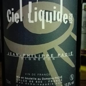 Ciel Liquide - Domaine Jean-Philippe Padié - Jean-Philippe Padié 