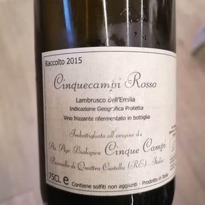 Cinque Campi - Vanni Nizzoli - Cinquecampi Rosso