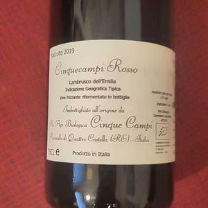 Cinquecampi Rosso - Cinque Campi - Vanni Nizzoli 