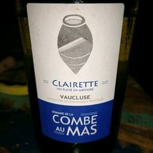 Clairette - La Combe au Mas - Marie-Sophie Jullien & Thomas Ayoun 