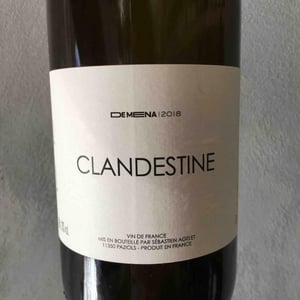 Clandestine (blanc) - Domaine de Mena - Sébastien Agelet 