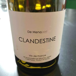 Clandestine (blanc) 2017