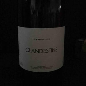 Domaine de Mena - Sébastien Agelet - Clandestine (rouge)