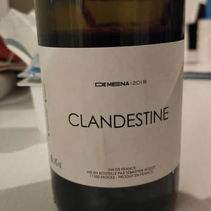 Domaine de Mena - Sébastien Agelet - Clandestine (rouge)